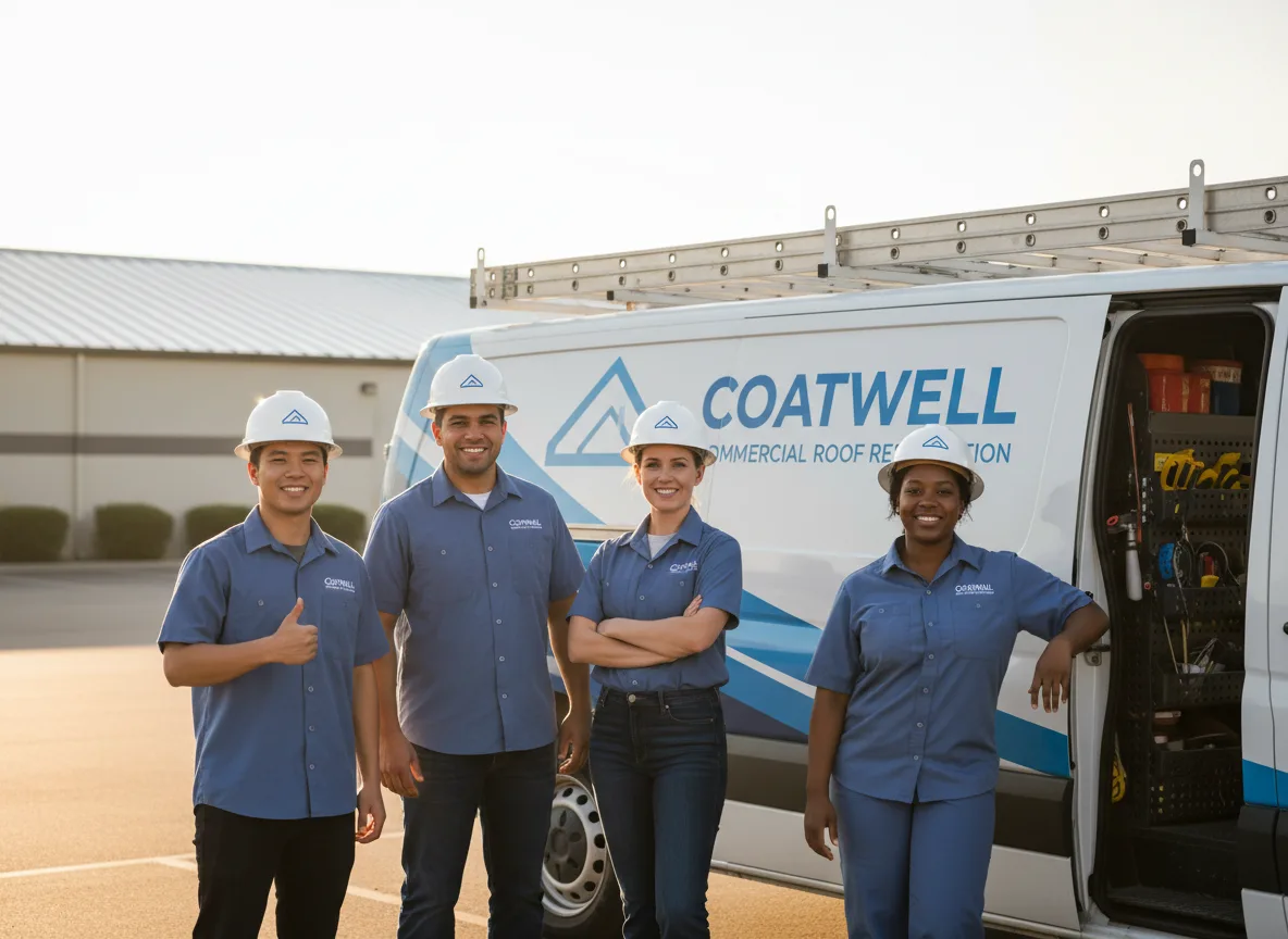 Commercial roof coating company in Purcell, MO
